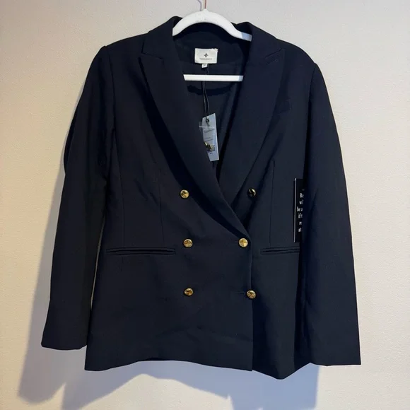 Tuckernuck Navy Diana Blazer - Picture 4 of 10